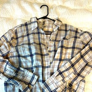 Madewell plaid shirt